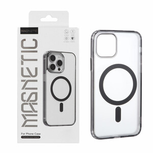 قاب اورجینال Magnetic Magsafe دور ژله ای Apple iPhone 11 Pro - مشکی (پک دار)