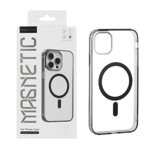 قاب اورجینال Magnetic Magsafe دور ژله ای Apple iPhone 11 - مشکی (پک دار)