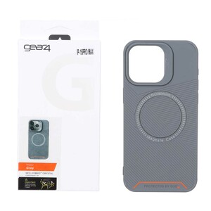 قاب اورجینال Magsafe Gear4 D30 مدل Apple iPhone 15 Pro Max - خاکستری (پک دار)