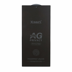 محافظ صفحه نمایش شیشه ای اورجینال Xmart - AG Matte Privacy مدل Samsung Galaxy S24 Ultra