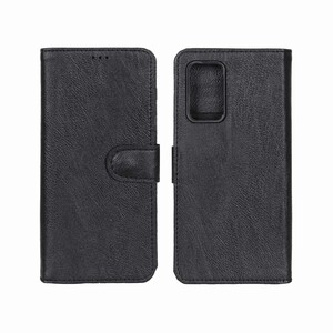 کیف موبایل چرمی مگنتی Samsung Galaxy A13 4G / A13 5G / A04s / M13 4G / M23 / F13 - مشکی کد 1