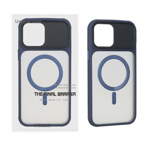 قاب اورجینال Unique Case مات MagSafe مدل Apple iPhone 13 Pro Max - سرمه ای (پک دار)