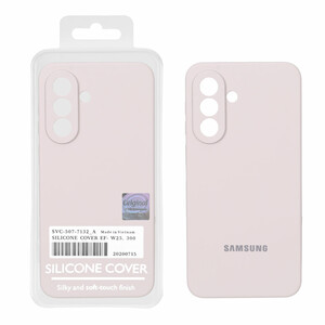 قاب سیلیکونی پاک کنی اورجینال Master Quality مدل Samsung Galaxy A37 - خاکی (پک دار)