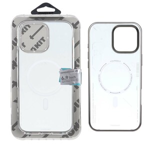 قاب اورجینال YoungKit Magsafe مدل Apple iPhone 16 Pro Max - خاکستری (پک اصلی)