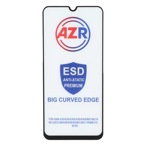 محافظ صفحه نمایش شیشه ای AZR - Big curved ESD Anti Static مدل Samsung Galaxy A20 / A30 / A30S / A50 / A50S / M10S / M21 / M21S / M30 / M30S / M31 / Redmi Note 7 / Note 7 Pro / Note 7s / Honor 9a / Y6p