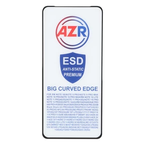 محافظ صفحه نمایش شیشه ای AZR - Big curved ESD Anti Static مدل Xiaomi Poco X3 / Poco X3 Pro / Redmi Note 9S / Redmi Note 9 Pro / Redmi Note 9 Pro Max / Poco F5 Pro / Mi 12T / Mi 12T Pro / Mi 11T / Mi 11T Pro / Mi 10T / Mi 10T Pr