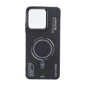 قاب Armor لنز متال Texture طرح مگ سیف Realme C53 / C51 / Note 50 - مشکی