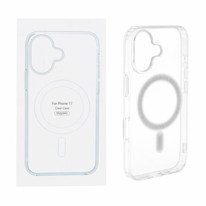 قاب شفاف Apple iPhone 17 با قابلیت شارژ MagSafe (پک دار)