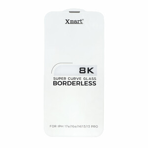 محافظ صفحه نمایش شیشه ای اورجینال بدون حاشیه  XMART Super Curve 8K مدل Apple iPhone 13 / iPhone 13 Pro / iPhone 14 / 16e