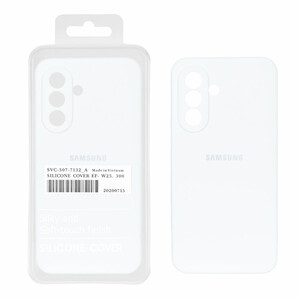 قاب سیلیکونی پاک کنی اورجینال درجه یک Samsung Galaxy A37 - سفید (پک دار)