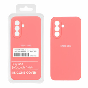 قاب سیلیکونی پاک کنی اورجینال درجه یک Samsung Galaxy A37 - مرجانی (پک دار)