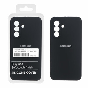 قاب سیلیکونی پاک کنی اورجینال درجه یک Samsung Galaxy A37 - مشکی (پک دار)