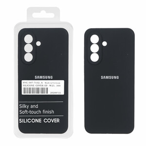 قاب سیلیکونی پاک کنی اورجینال درجه یک Samsung Galaxy A57 - مشکی (پک دار)
