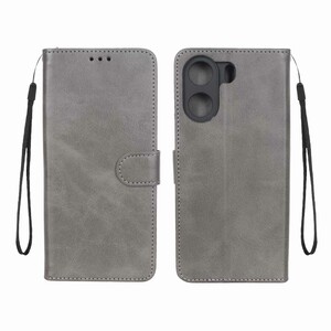کیف موبایل مگنتی درجه یک MNC مدل Xiaomi Redmi 13C / Poco C65 - خاکستری