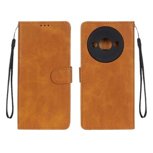 کیف موبایل مگنتی درجه یک MNC مدل Xiaomi Redmi A3 / A3x / Poco C61 - عسلی