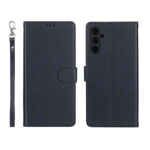 کیف موبایل مگنتی درجه یک MNC مدل Samsung Galaxy A14 - سرمه ای تیره
