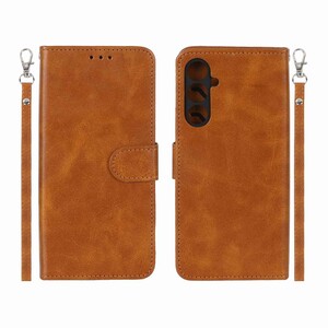 کیف موبایل مگنتی درجه یک MNC مدل Samsung Galaxy A54 - عسلی
