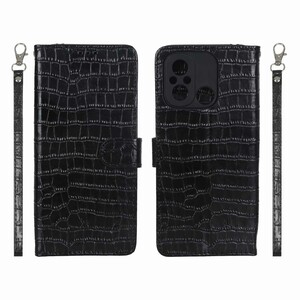 کیف موبایل مگنتی کروکو MNC مدل Xiaomi Redmi 12C / Redmi 11A / Poco C55 - مشکی