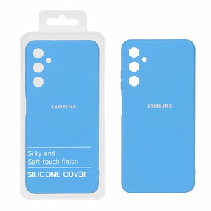 قاب نیو سیلیکون محافظ لنزدار RFF مدل Samsung Galaxy A05s / M14 4G / F14 4G - آبی (پک دار)