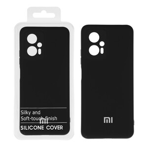 قاب نیو سیلیکون محافظ لنزدار RFF مدل Xiaomi Poco X4 GT / Redmi Note 11T Pro 5G / Redmi Note 11T Pro Plus - مشکی کد 6 (پک دار)