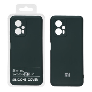قاب نیو سیلیکون محافظ لنزدار RFF مدل Xiaomi Poco X4 GT / Redmi Note 11T Pro 5G / Redmi Note 11T Pro Plus - سبز تیره (پک دار)