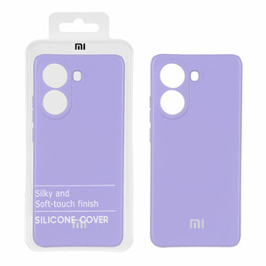 قاب نیو سیلیکون محافظ لنزدار RFF مدل Xiaomi Poco X7 Pro - یاسی (پک دار)