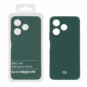 قاب نیو سیلیکون محافظ لنزدار RFF مدل Xiaomi Redmi 13X / Redmi 13 4G / Poco M6 4G - سبز (پک دار)
