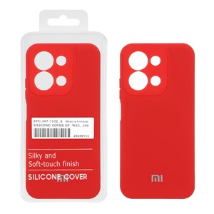 قاب نیو سیلیکون محافظ لنزدار RFF مدل Xiaomi Redmi 15C / Poco C85 - قرمز (پک دار)