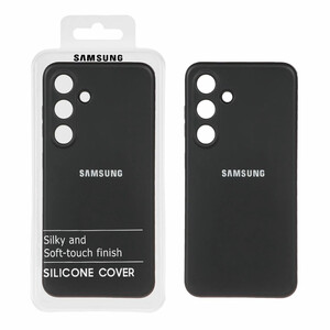 قاب نیو سیلیکون محافظ لنزدار RFF مدل Samsung Galaxy S24 - مشکی (پک دار)