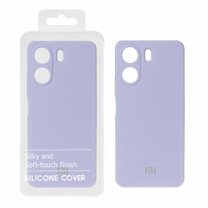 قاب نیو سیلیکون محافظ لنزدار RFF مدل Xiaomi Redmi 13C / Poco C65 - یاسی (پک دار)