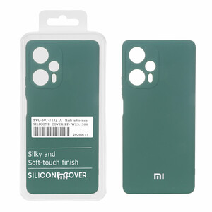 قاب نیو سیلیکون محافظ لنزدار RFF مدل Xiaomi Poco F5 - سبز (پک دار)