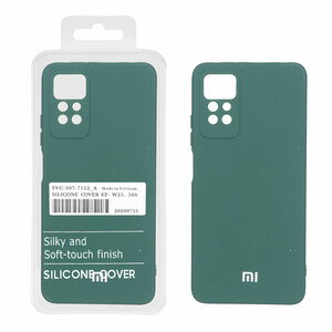 قاب نیو سیلیکون محافظ لنزدار RFF مدل Xiaomi Redmi Note 12 Pro 4G / Redmi Note 11 Pro - سبز (پک دار)