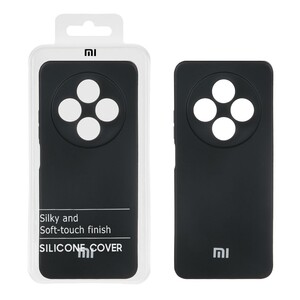 قاب نیو سیلیکون محافظ لنزدار RFF مدل Xiaomi Redmi 14C / Redmi A3 Pro / Redmi A4 / Poco C75 - مشکی (پک دار)