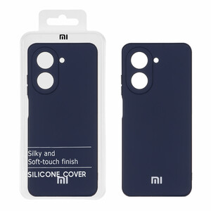 قاب نیو سیلیکون محافظ لنزدار RFF مدل Xiaomi Redmi A5 / Poco C71 - سرمه ای (پک دار)