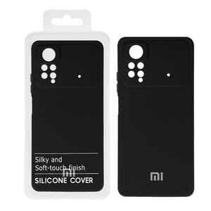 قاب نیو سیلیکون محافظ لنزدار RFF مدل Xiaomi Poco X4 Pro - مشکی (پک دار)