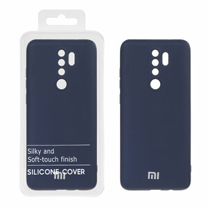 قاب نیو سیلیکون محافظ لنزدار RFF مدل Xiaomi Redmi Note 8 Pro - سرمه ای (پک دار)