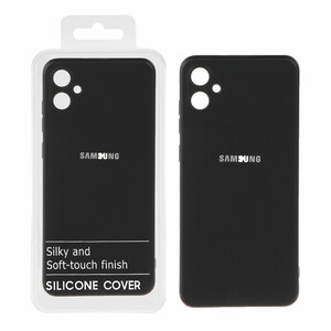 قاب نیو سیلیکون محافظ لنزدار RFF مدل Samsung Galaxy A05 / M05 / F05 - مشکی (پک دار)