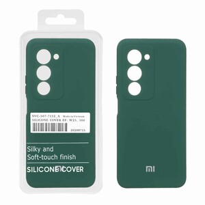 قاب نیو سیلیکون محافظ لنزدار RFF مدل Xiaomi Redmi 15 4G - سبز (پک دار)