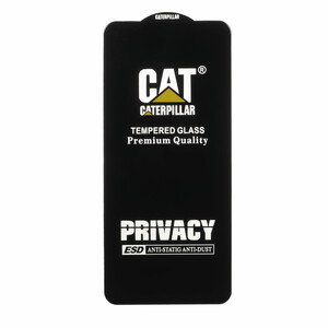 محافظ صفحه نمایش شیشه ای Full Cover Privacy Caterpillar - ESD مدل Samsung Galaxy A21S / F52