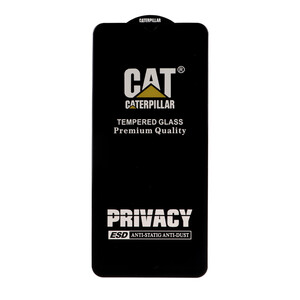 محافظ صفحه نمایش شیشه ای Full Cover Privacy Caterpillar - ESD مدل Xiaomi Redmi A3 / A3x / Redmi 10C / Redmi 12C / Redmi 11A / Redmi 10 Power / Poco C40 / Poco C55 / C61