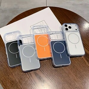 قاب پشت رنگی دور ژله ای با قابلیت شارژ MagSafe مدل Apple iPhone 15 Pro - مشکی (پک دار)