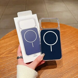 قاب پشت رنگی دور ژله ای با قابلیت شارژ MagSafe مدل Apple iPhone X Max / iPhone XS Max - سفید (پک دار)