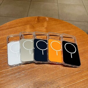 قاب پشت رنگی دور ژله ای با قابلیت شارژ MagSafe مدل Apple iPhone X Max / iPhone XS Max - مشکی (پک دار)