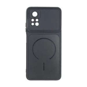 قاب سوزنی طرح مگ سیف دور لنز برجسته Xiaomi Redmi Note 12 Pro 4G / Redmi Note 11 Pro - مشکی