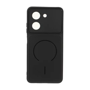 قاب سوزنی طرح مگ سیف دور لنز برجسته Xiaomi Redmi A5 / Poco C71 - مشکی