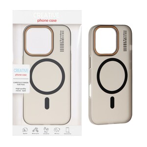 قاب اورجینال Syndee پشت مات MagSafe مدل Apple iPhone 16 Pro - مشکی (پک دار)