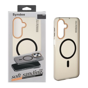 قاب اورجینال Syndee پشت مات MagSafe مدل Samsung Galaxy A17 / A26 - مشکی (پک دار )