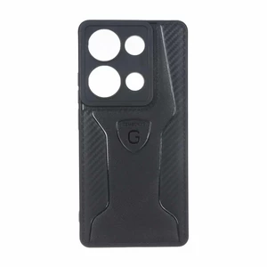 قاب Czmscase محافظ لنز برجسته Xiaomi Redmi Note 14S / Note 13 Pro 4G / Poco M6 Pro 4G - مشکی