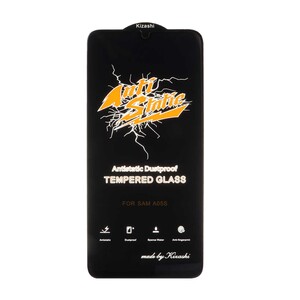محافظ صفحه نمایش شیشه ای Full Cover Anti Static Kizashi مدل Samsung A07 / A06 / A05S / Realme C51 / Realme C53 / Narzo N53 / Realme Note 50 (بدون پک)
