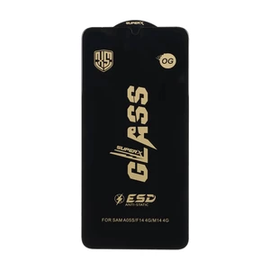 محافظ صفحه نمایش شیشه ای درجه یک Full Cover Super X OG - ESD OVOG مدل Samsung Galaxy A07 / A06 / A05s / Realme C51 / Realme C53 / Narzo N53